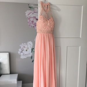 Beautiful Peach Colored Dress